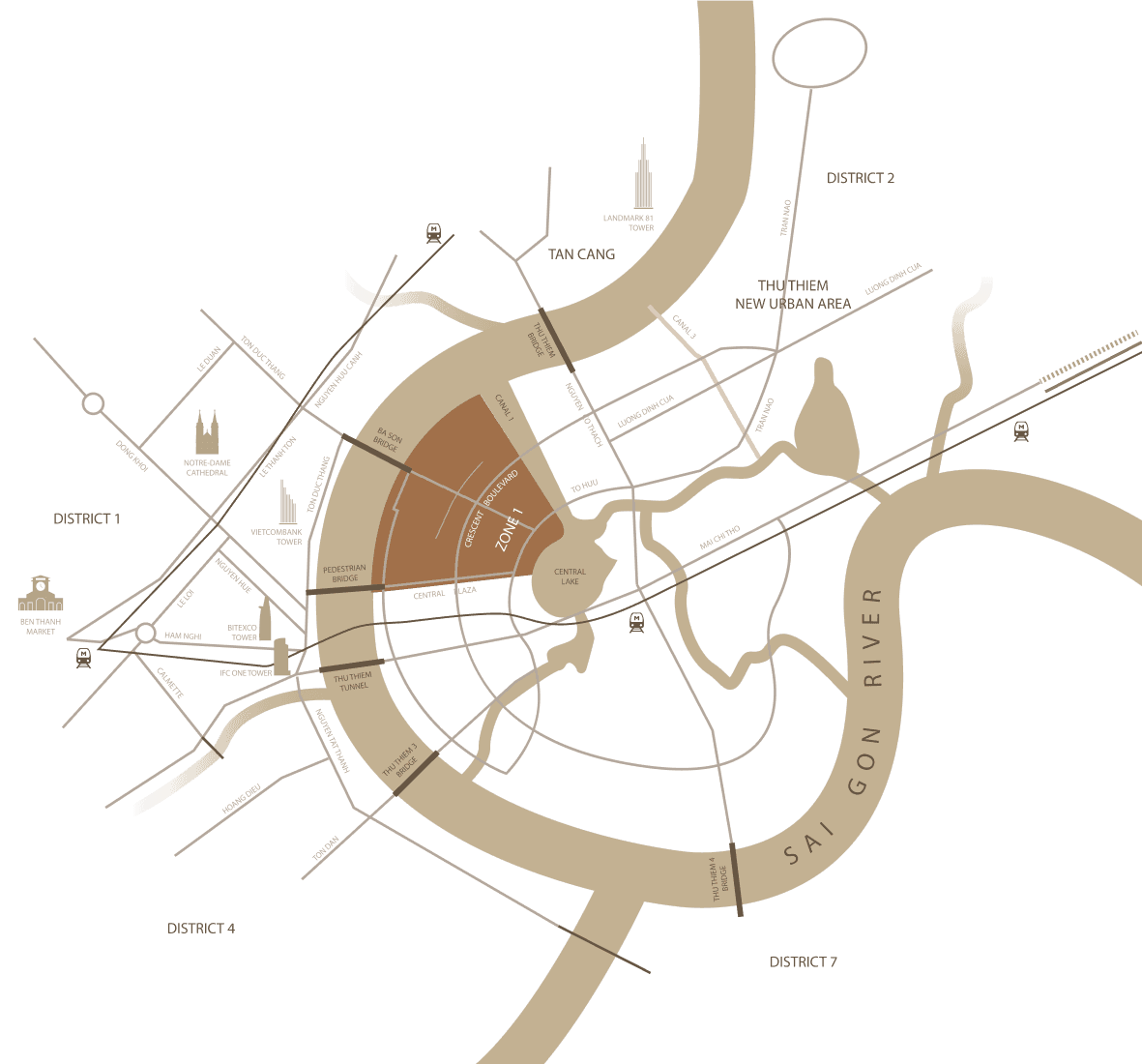 The OpusK location map
